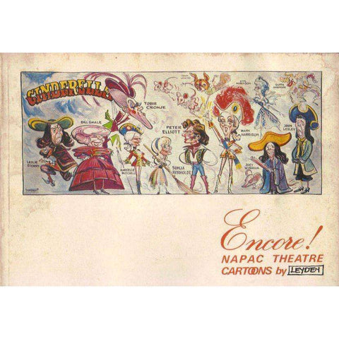 Encore!: NAPAC Theatre Cartoons (Water Stained) | Jock Leyden; Natal Performing Arts Council