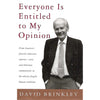 Bookdealers:Everyone Is Entitled to My Opinion | David Brinkley