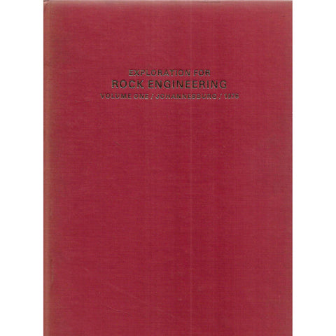 Exploration for Rock Engineering (2 Volumes) | Z. T. Bieniawski (Ed.)