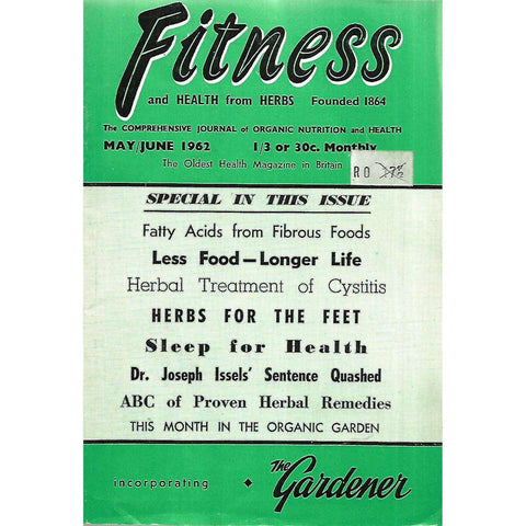 Fitness and Health from Herbs (May/June, 1962)