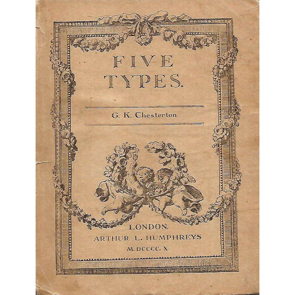 Bookdealers:Five Types: A Book of Essays | G. K. Chesterton