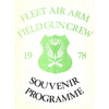 Bookdealers:Fleet Air Arm Field Gun Crew 1978 (Souvenir Brochure)