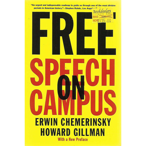 Free Speech on Campus | Erwin Chemerinsky & Howard Gillman