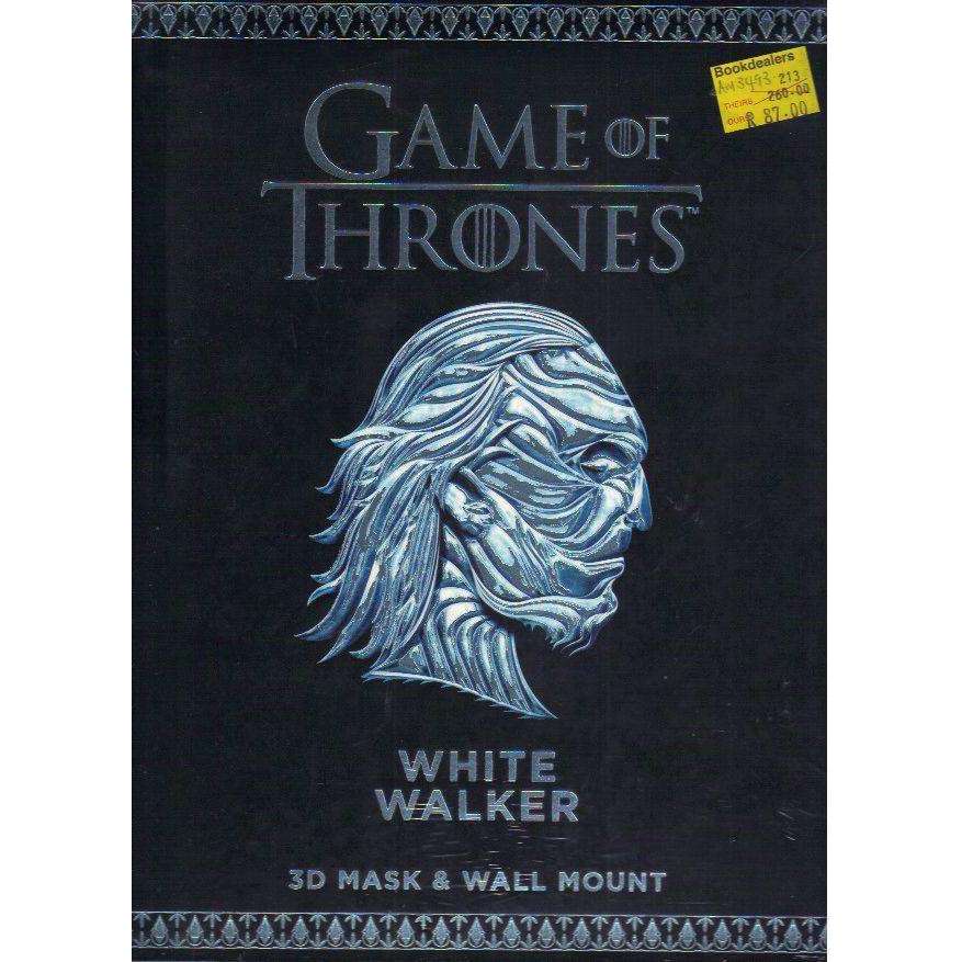 Bookdealers:Game of Thrones. White Walker: 3D Mask & Wall Mount
