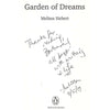 Bookdealers:Garden of Dreams (Inscribed by Author) | Melissa Siebert