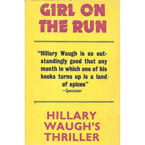 Girl on the Run (First Edition, 1966) | Hillary Waugh