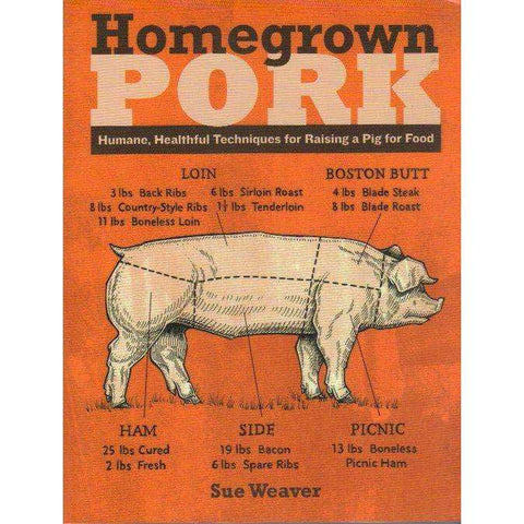 Homegrown Pork: Humane, Healthful Techniques for Raising a Pig for Food | Sue Weaver