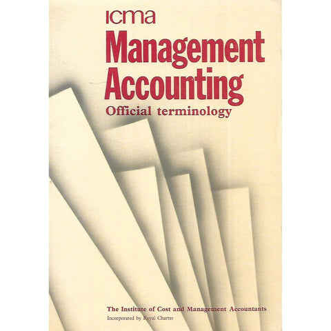 ICMA Management Accounting: Official Terminology