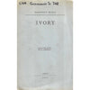 Bookdealers:Ivory (Proof Copy) | Geoffrey Wills