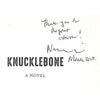 Bookdealers:Knucklebone: A Novel (Proof Copy, Inscribed by Author) | N. R. Brodie