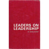 Bookdealers:Leaders on Leadership (Inscribed by Author) | Anton Rupert