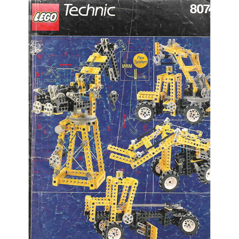 Lego Technic 8074 Assembly Guide