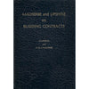 Bookdealers:Malherbe and Lipshitz on Building Contracts | M. Lipschitz & G. de C. Malherbe