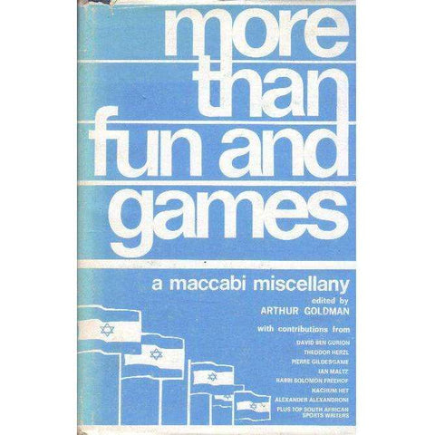 More Than Fun and Games: A Maccabi Miscellany | Editor: Arthur Goldman