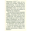 Bookdealers:Mountain Craft | Geoffrey Winthrop Young