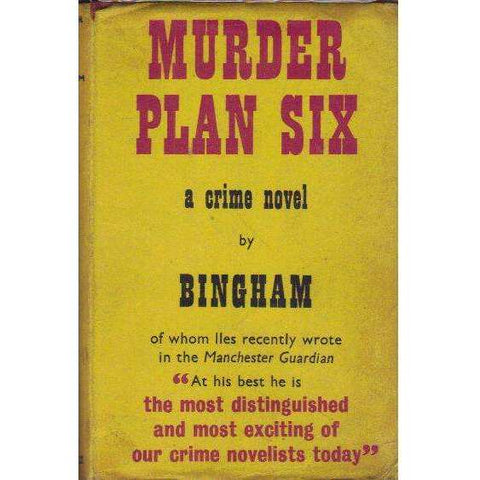 Murder Plan Six (First Edition 1958) | John Bingham