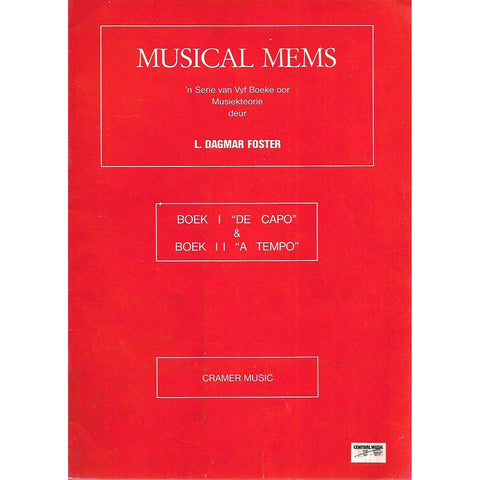 Musical Mems (Boek I "De Capo" & Boek II "A Tempo") | L. Dagmar Foster