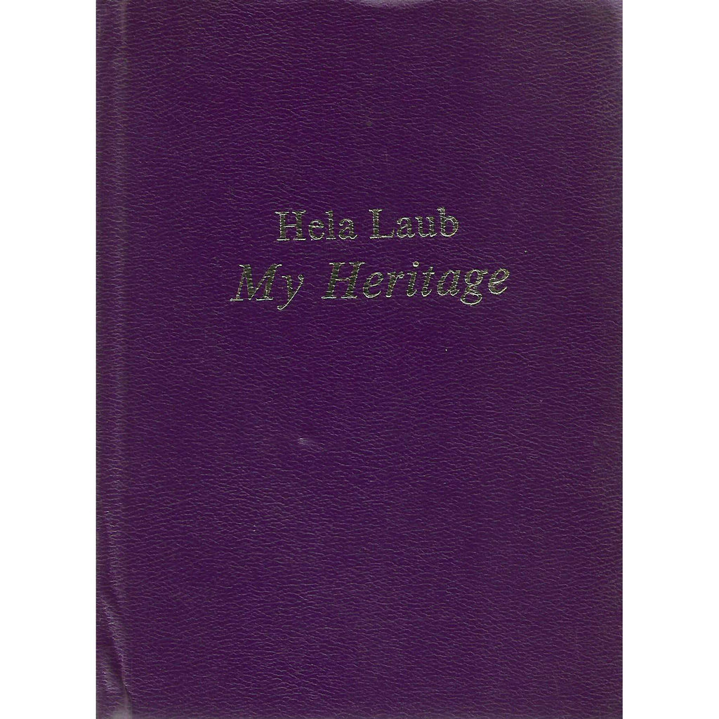 Bookdealers:My Heritage | Hela Laub
