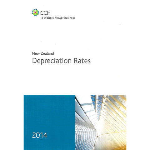 New Zealand Depreciation Rates 2014