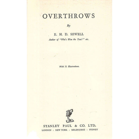 Overthrows | E. H. D. Sewell