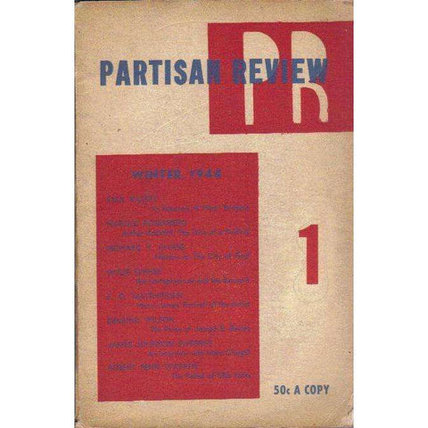 Partisan Review: (Volume XI, No 1, Winter 1944) by Editor's William Phillips, Philip Rahv, Delmore Schwartz