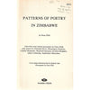 Bookdealers:Patters of Poetry in Zimbabwe (Copy of SA Author Stephen Gray) | Flora Wild