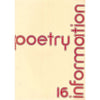 Bookdealers:Poetry Information (No. 16, Winter 1976/7) | Peter Hodgkiss (Ed.)