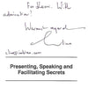 Bookdealers:Presenting, Speaking and Facilitating Secrets (Inscribed by Author) | Clive Simpkins