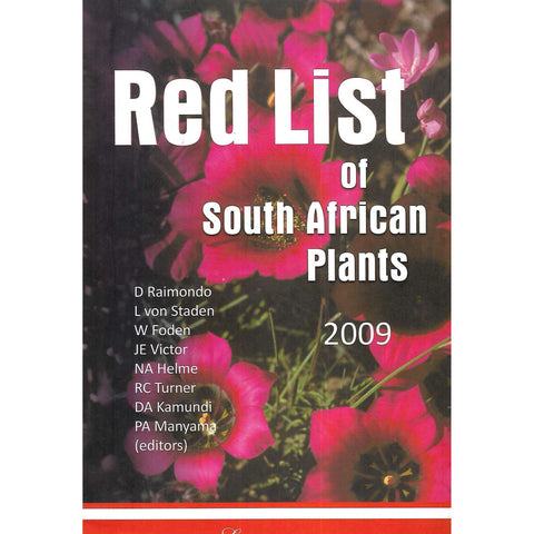 Red List of South African Plants 2009 | D. Raimondo, et al.