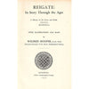 Bookdealers:Regiate: Its Story Through the Ages | Wilfrid Hooper