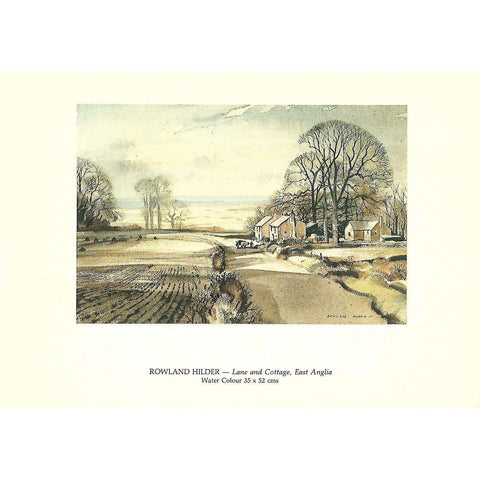 Rowland Hilder (Invitation to an Exhibition of his Work)