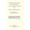 Bookdealers:Russia Puts Back the Clock: A Study of Soviet Science and Some British Scientists | John Langdon-Davies