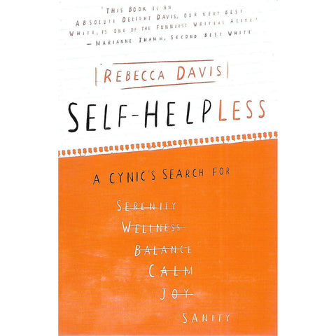 Self-Helpless (Inscribed by the Author) | Rebecca Davis