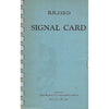 Bookdealers:Signal Card (Illustrations of Maritime Signals)