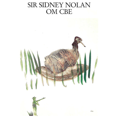 Sir Sidney Nolan, OM CBE (Invitation Card to an Exhibition of his Work)