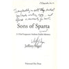 Bookdealers:Sons of Sparta (Inscribed by Author) | Jeffrey Siger