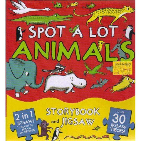 Spot A Lot Animals: Storybook and Jigsaw (Over 30 Jigsaw Pieces!) | Steve Smallman