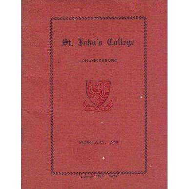 St. John's College: Johannesburg (February 1960)