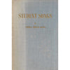Bookdealers:Student Songs (Signed by Author) | Thomas Edmund Kinna