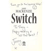Bookdealers:Switch (Inscribed by Author) | Jassy Mackenzie