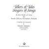 Bookdealers:Tellers of Tales, Singers of Songs: A New Book Of Verse | Ernest Pereira (Ed.)