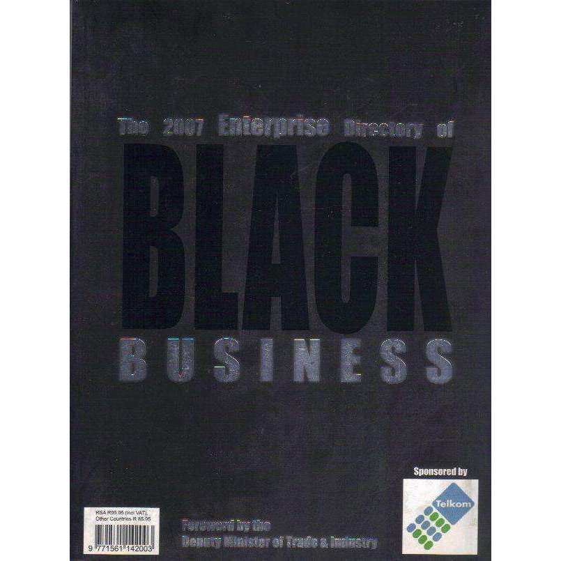 Bookdealers:The 2007 Enterprise Directory of Black Business | Editor in Chief Thami Mawai