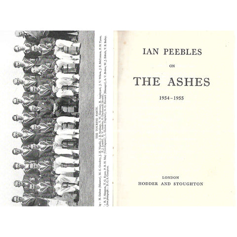 The Ashes, 1954-1955 | Ian Peebles