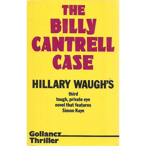 The Billy Cantrell Case (First Edition, 1982) | Hillary Waugh