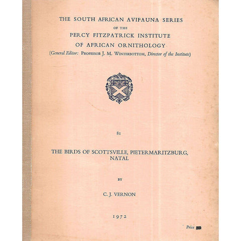 The Birds of Scottsville, Pietrmaritzburg, Natal | C. J. Vernon