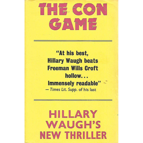 The Con Game (Frist Edition, 1968) | Hillary Waugh