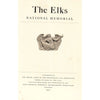 Bookdealers:The Elks National Memorial