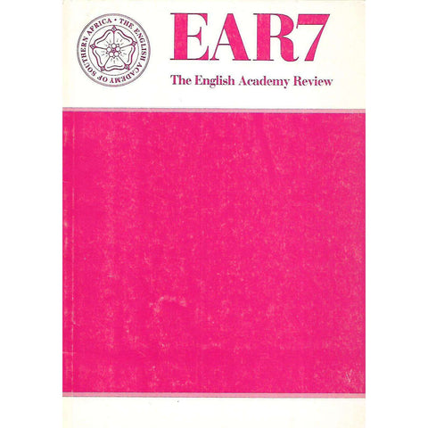The English Academy Review (Vol. 7, December 1990)
