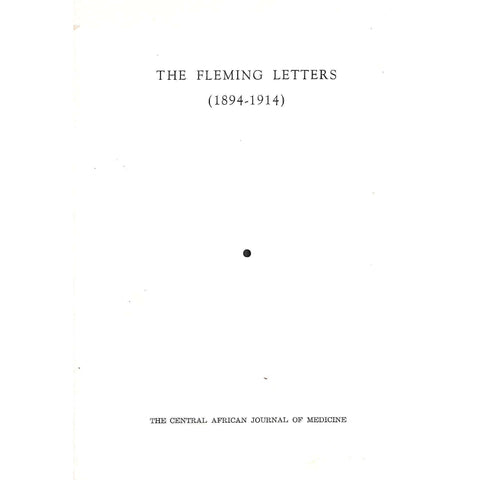 The Fleming Letters (1894-1914) | Michael Gelfand (Ed.)