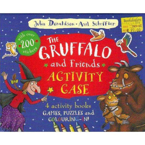 The Gruffalo and Friends Activity Case: 4 Activity Books Games, Puzzles and Colouring-In! | Julia Donaldson, Axel Scheffler